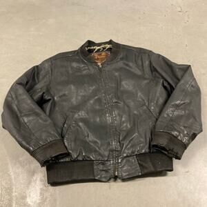 vintage 90s talon zipper leather jacket